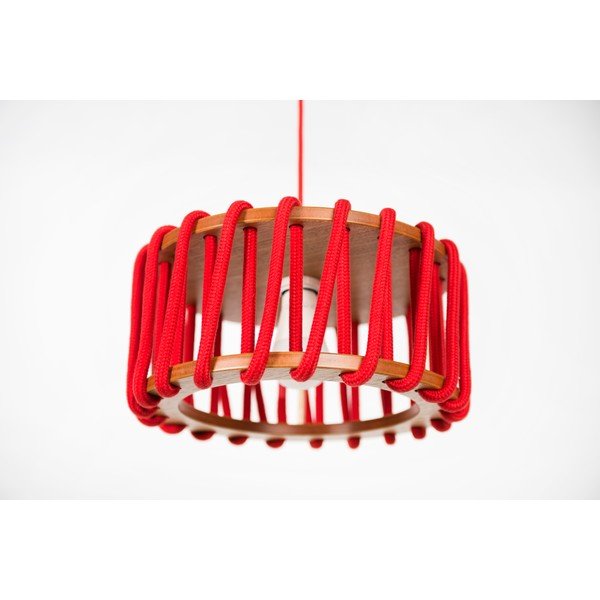 Červené stropní svítidlo EMKO Macaron, ø 30 cm-image-4