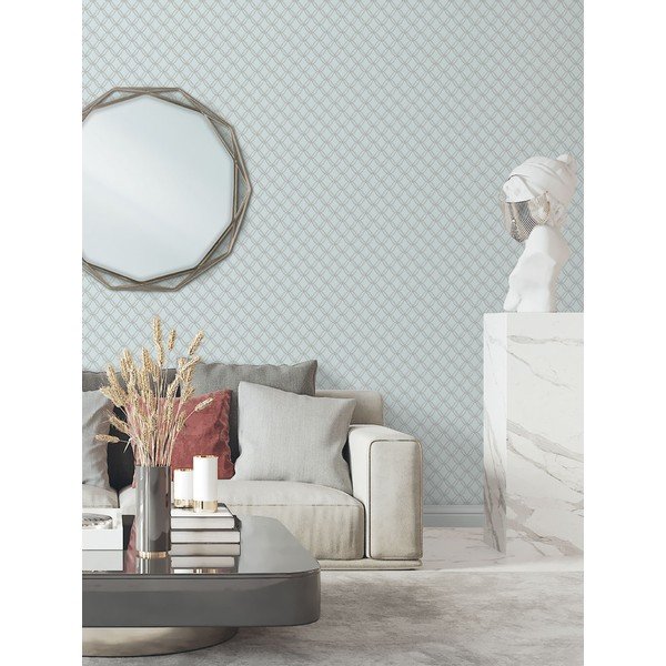 Fliistapeet 10 m x 53 cm Embroidery – Vavex-image-1