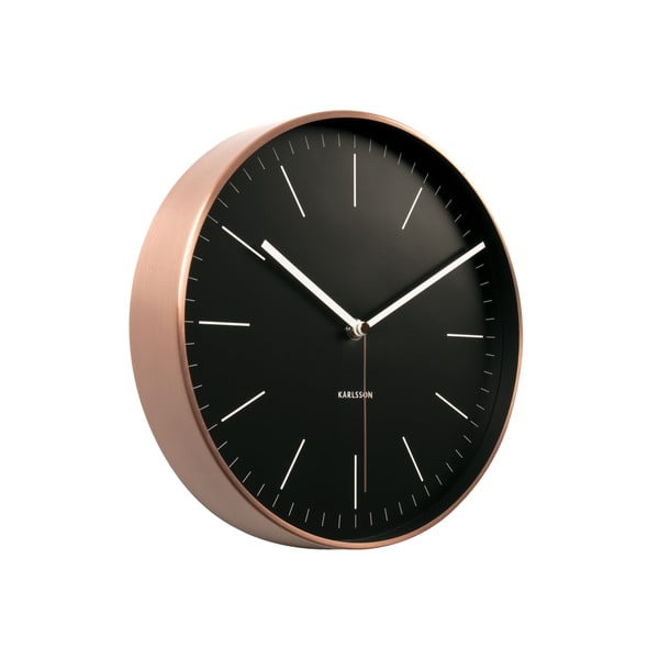 Hodiny Present Time Minimal Black-image-1