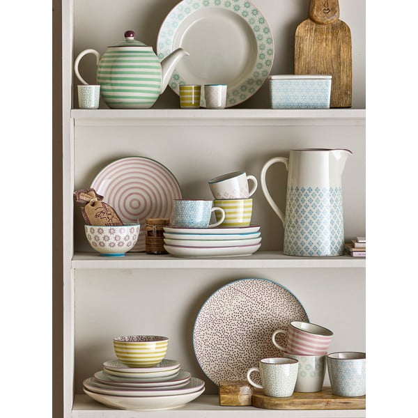 Roheline ja valge keraamiline teekann , 1,2 l Patrizia - Bloomingville-image-4