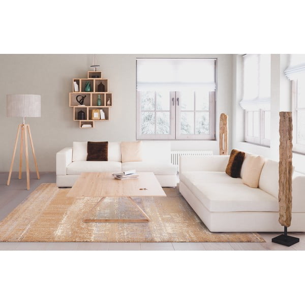 Pruun villane vaip 133x180 cm Layers - Agnella-image-1