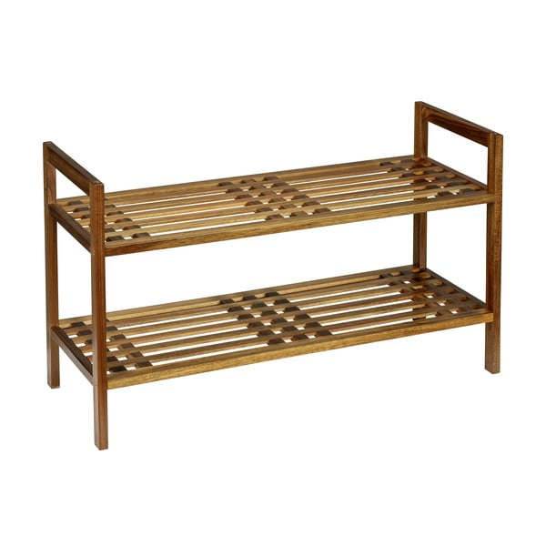 Akaatsiapuust jalanõude riiul 69x40,5x27 cm Fondi - Wenko