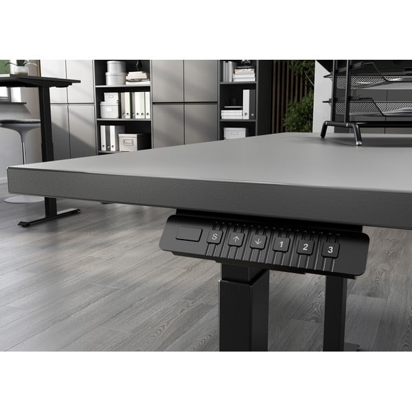 Elektriliselt reguleeritava kõrgusega töölaud 80x160 cm Bedano - Germania-image-3