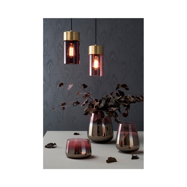 Fialové závěsné svítidlo Leitmotiv LAX-image-2