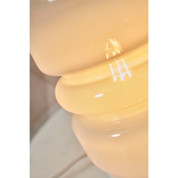 Valge klaasist varjuga lauavalgusti (kõrgus 23 cm) Verona - it's about RoMi-image-3