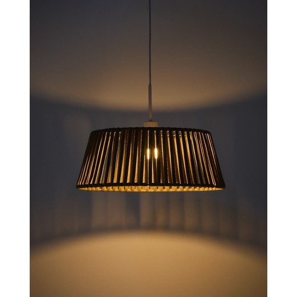 Beež metalllambivarju ø 46 cm Aldet - Kave Home-image-2