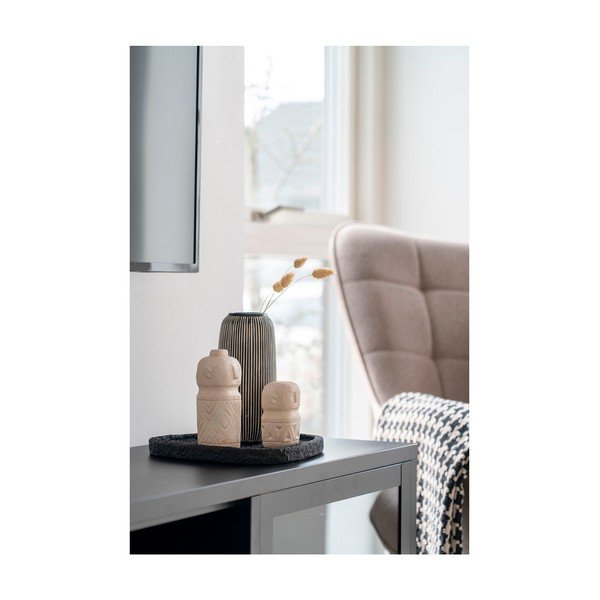 Must-valge vaas (kõrgus 20 cm) - House Nordic-image-1