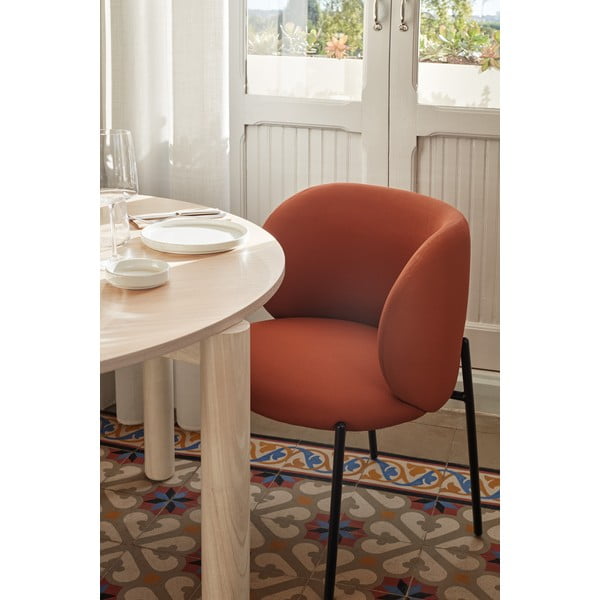 Punased söögitoolid 2-st komplektis Mogi - Teulat-image-1