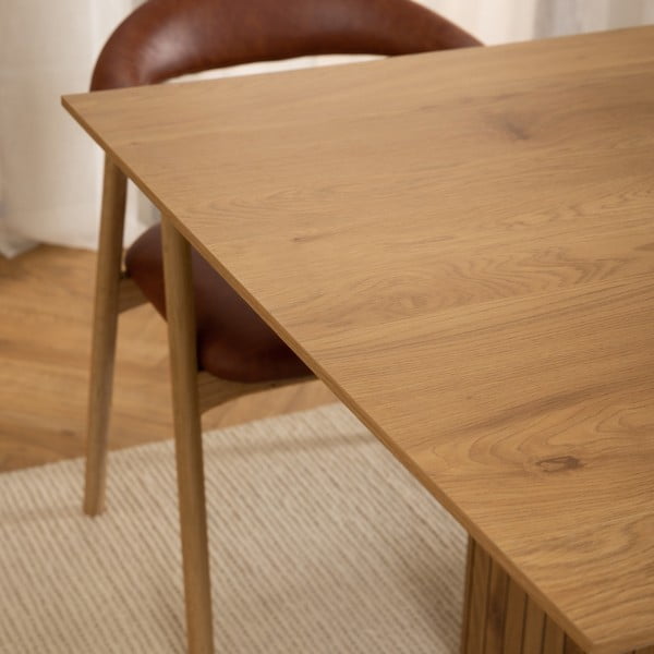 Tammespoonist söögilaud 100x210 cm Colima - Actona-image-2