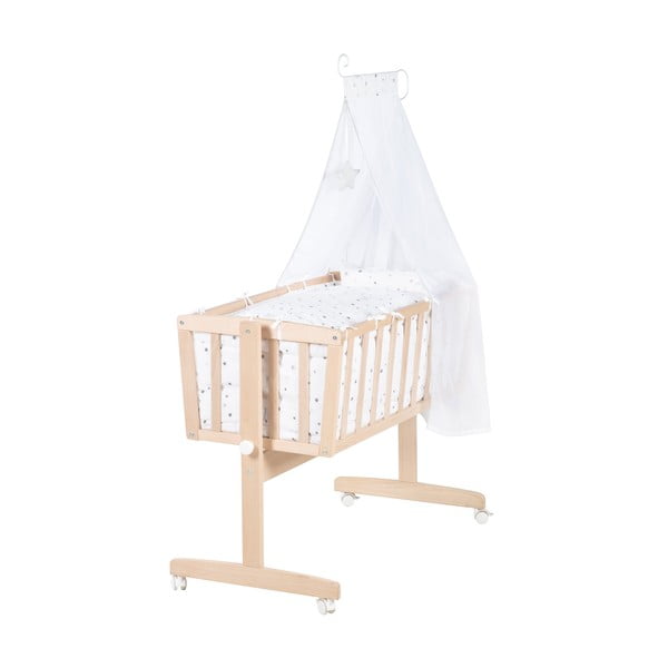 Pöögipuidust ratastega/varikatusega häll 40x90 cm - Roba