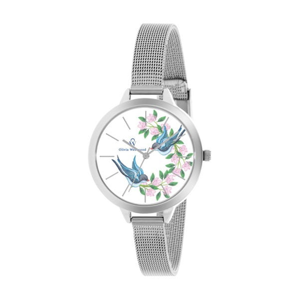 Dámské hodinky s řemínkem ve stříbrné barvě Olivia Westwood Putolo
