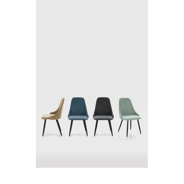 Helerohelised söögitoolid 4-st komplektis Mani - Marckeric-image-1