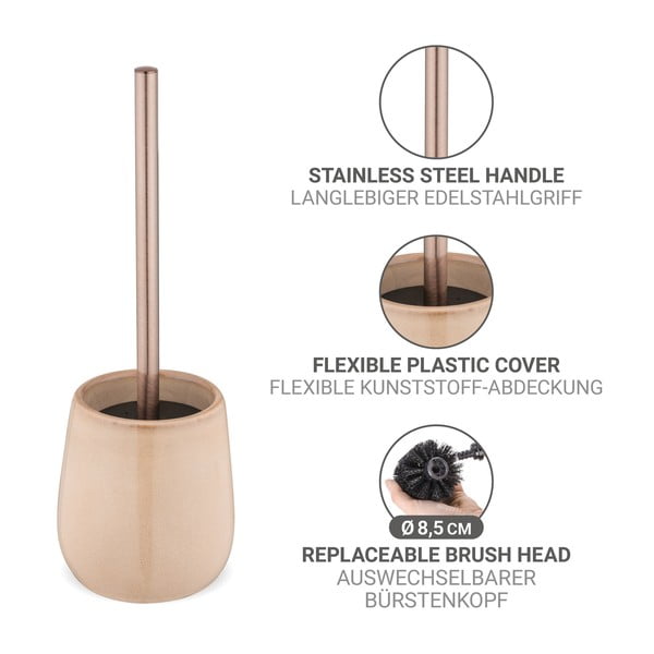 Beež keraamiline tualetthari Sirmione - Wenko-image-3