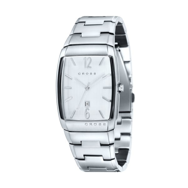 Pánské hodinky Cross Arial Silver White, 32.5 mm