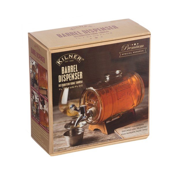 Klaasist müügiautomaat tünni kujul , 1 l - Kilner-image-1