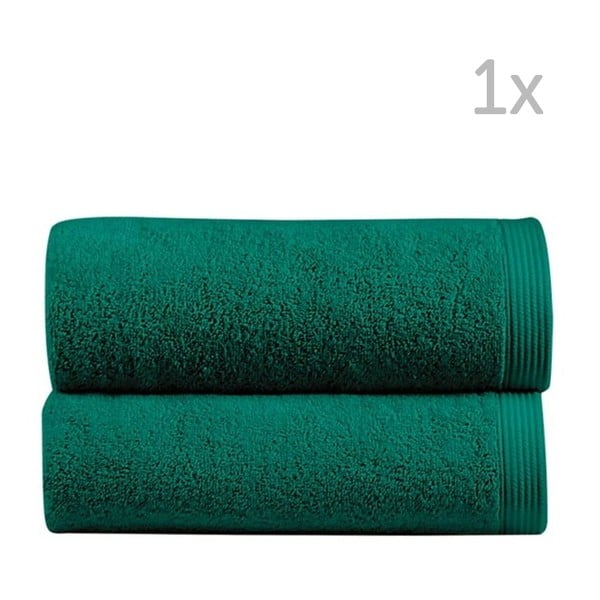 Tmavě zelený ručník Sorema New Plus, 30 x 50 cm