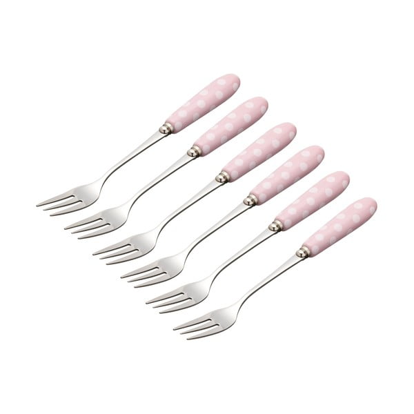 Sada 6 vidliček na dorty Kitchen Craft Sweetly Does It-image-1