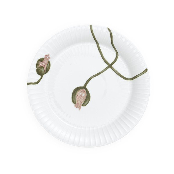 Valge portselanist taldrik Poppy, ø 19 cm Hammershøi - Kähler Design-image-2