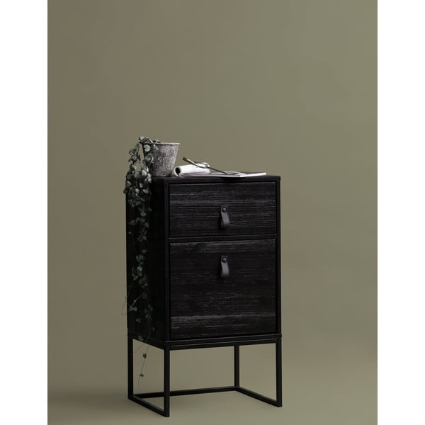 Must öökapp sahtli ja uksega Zola - WOOOD-image-1