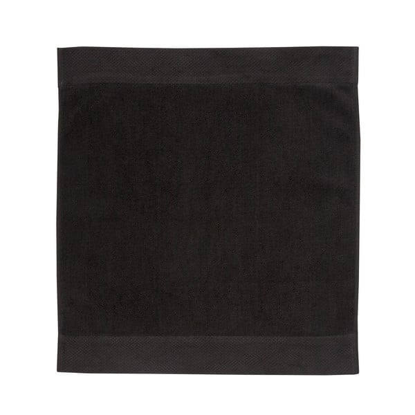 Černá koupelnová předložka Seahorse Pure, 50 x 60 cm