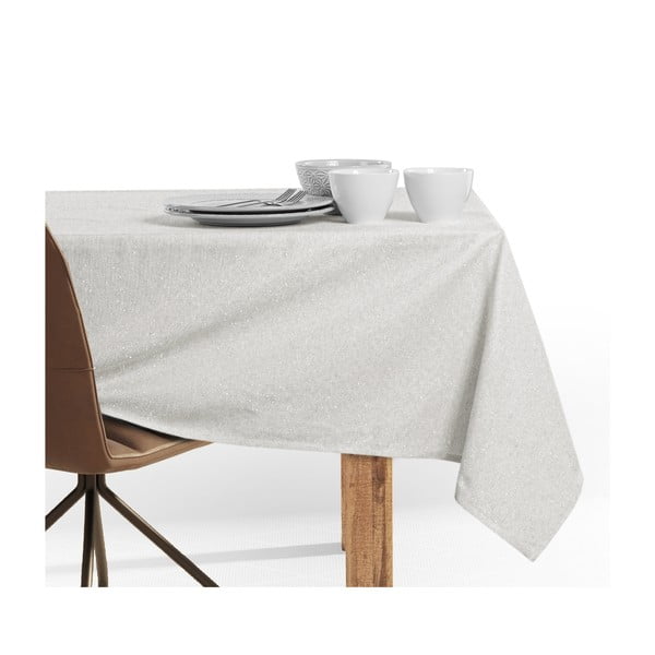 Krémový ubrus DecoKing Sparkle Cream, 140 x 400 cm-image-3