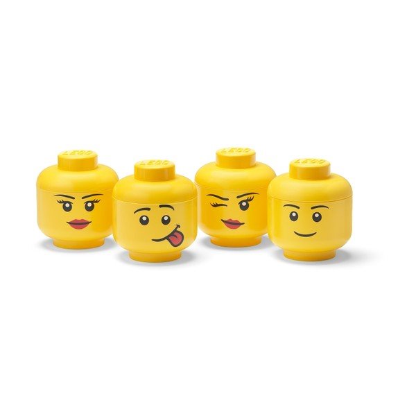 Plastikust laste hoiukastid, komplektis 4 tükki Multi-Pack - LEGO®-image-2