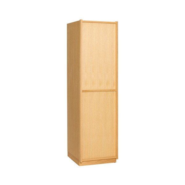 Tammepuust naturaalses värvitoonis kapp 50x181x55 cm Kura - Hübsch