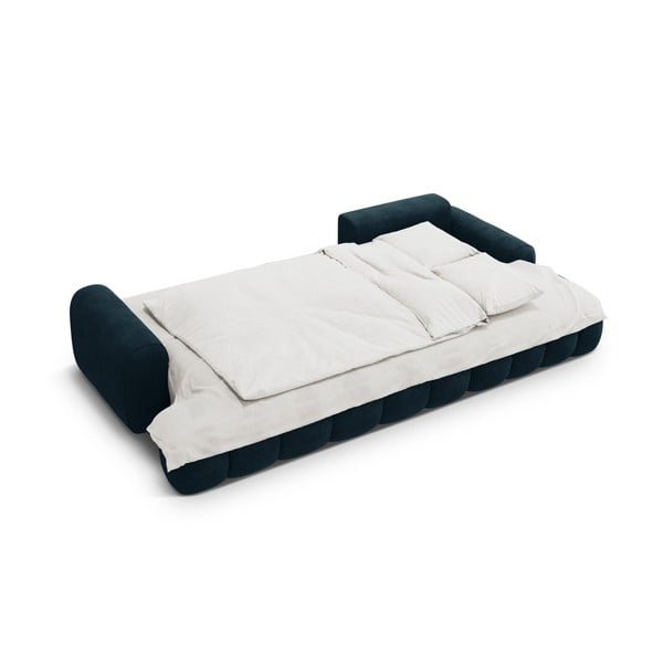  Petroolroheline sametist lahtikäiv/hoiuruumiga nurgadiivan (parem nurk) Linz – Cosmopolitan Design-image-4