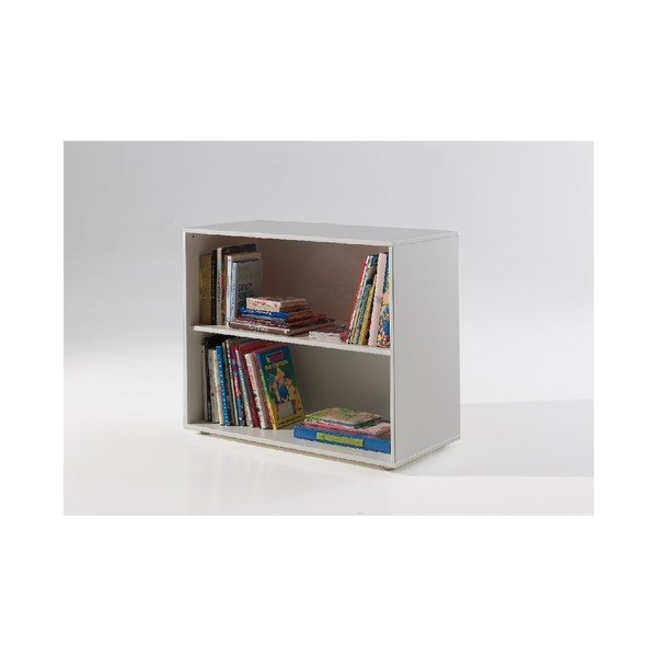 Valge raamaturiiul - Vipack Highsleeper-image-1