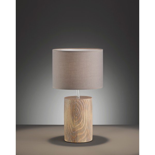 Pruun laualamp , kõrgus 43 cm Malik - Fischer & Honsel-image-2