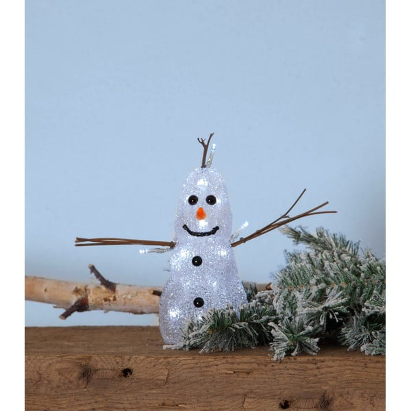 Valge jõuluvalgustus Crystal Snowman - Star Trading-image-3