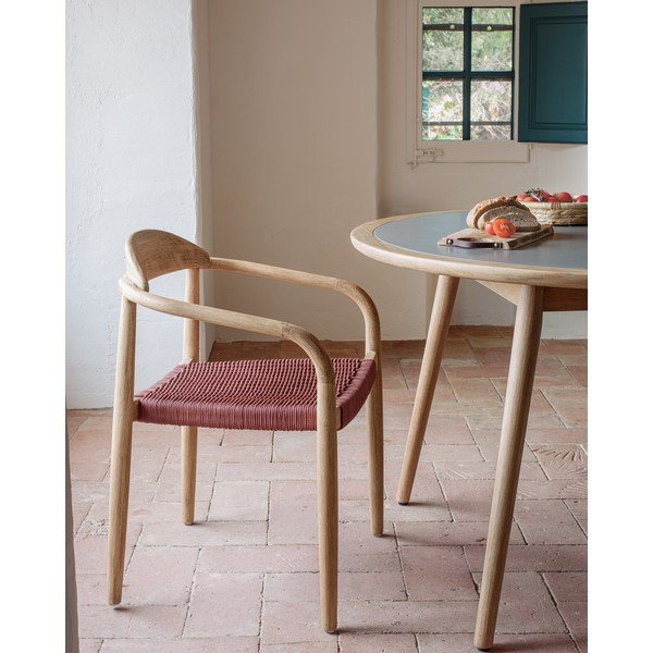 Eukalüptist valmistatud käetoega aiatool Glynis - Kave Home-image-1