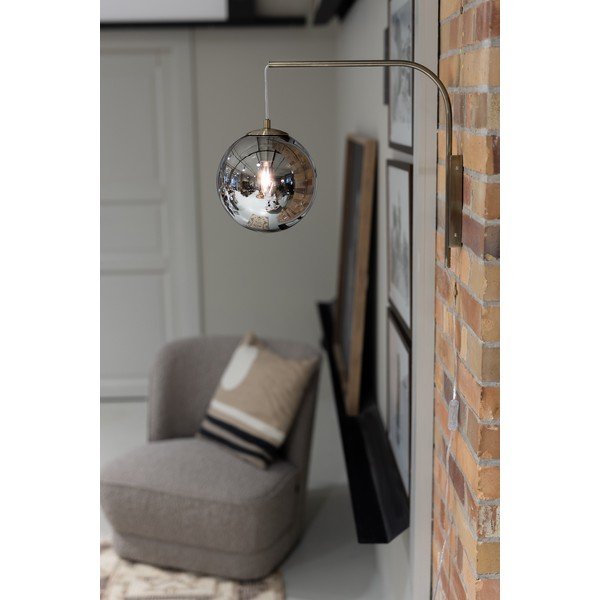 Musta-pronksist seinalamp (pikkus 47,5 cm) Dione - Markslöjd-image-1