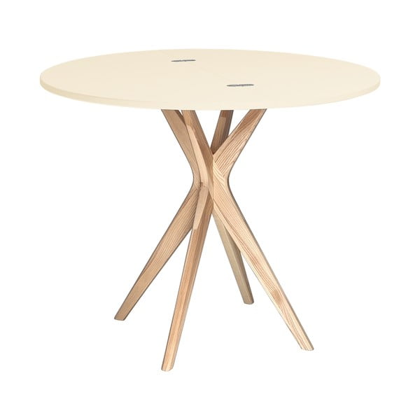 Ümmargune kokkupandav söögilaud 45x90 cm Jubi - Ragaba-image-2