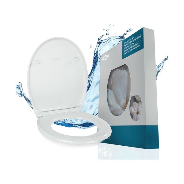 WC-pott automaatse sulgumisega 36,8 x 43 Fleur - Allstar