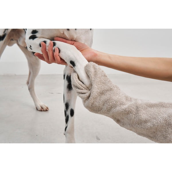 Lemmiklooma rätik Guanto Greige – MiaCara-image-1