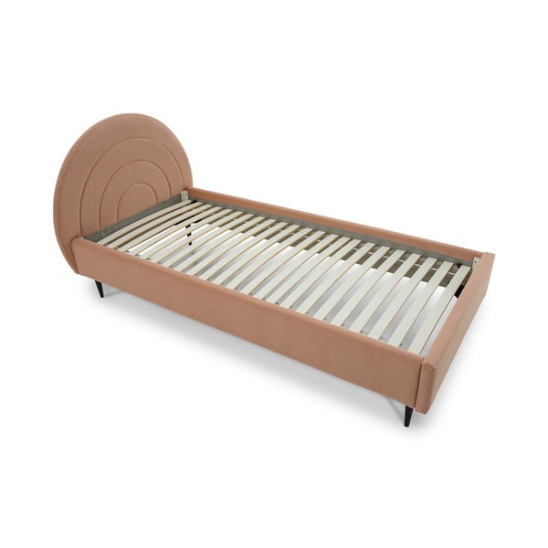 Roosa lastevoodi 90x200 cm Rainbow - Scandic-image-1