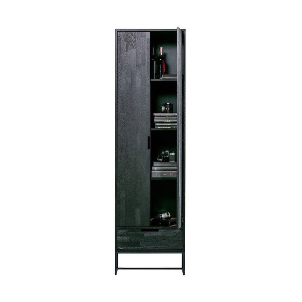 Must tuhkpuust garderoobikapp 60x210 cm Silas - WOOOD-image-2