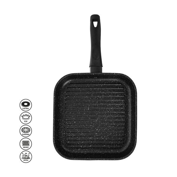 Antihappelise pinnaga grillpann Pfluon Granit Grande - Orion-image-4