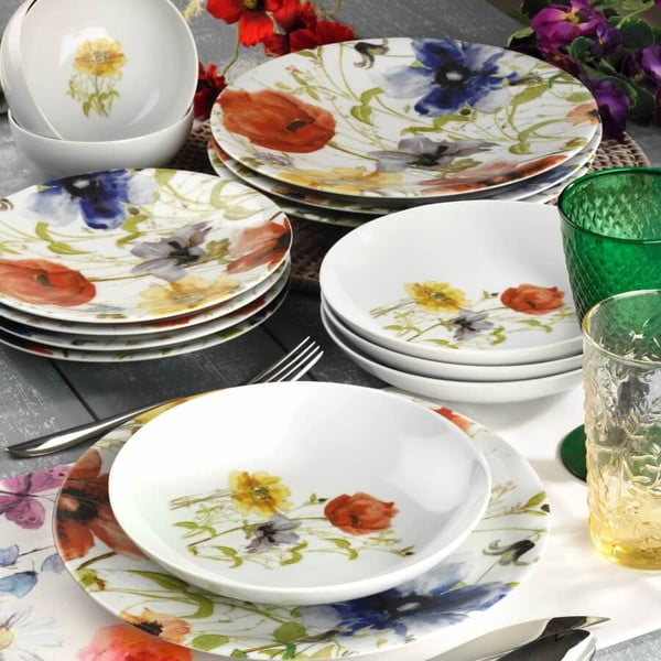 24-osaline portselanist nõudekomplekt Herbejo - Kütahya Porselen-image-1