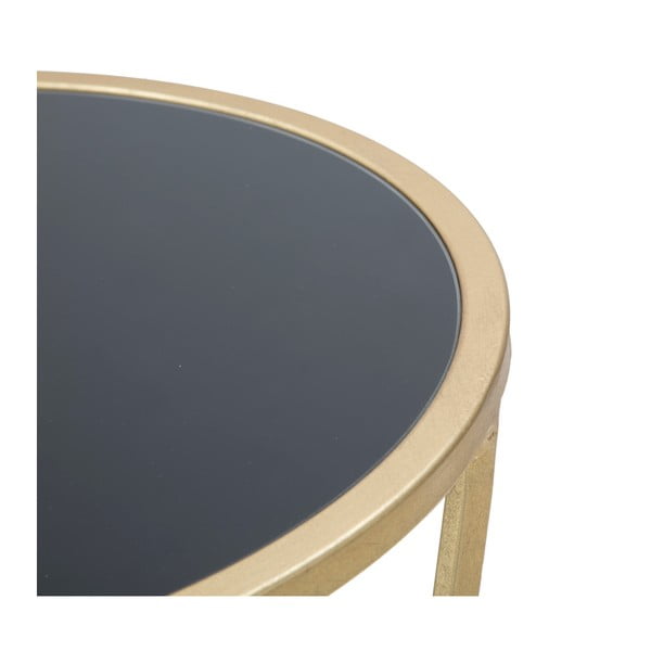 Kokkupandav laud must ja kuldne , kõrgus 75 cm Glam Simple - Mauro Ferretti-image-3