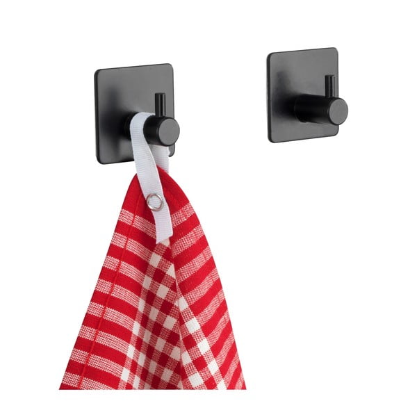 Isekinnituvad roostevabast terasest konksud 2 tk komplektis Ureo - Wenko-image-2