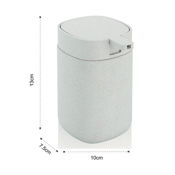 Beež plastist seebidosaator 200 ml Cris - Tomasucci-image-2