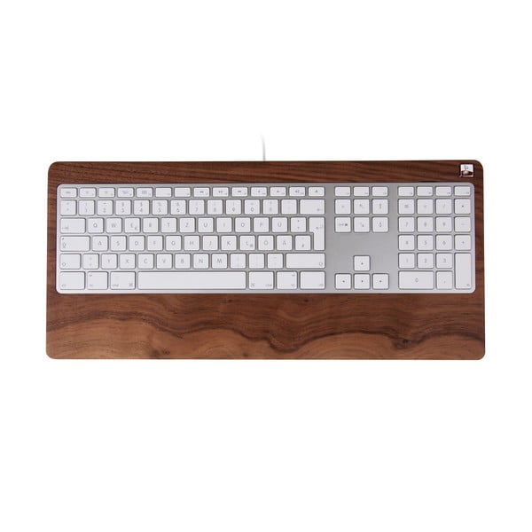 Dřevěný obal na klávesnici, ořech