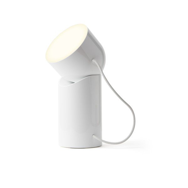 Valge LED laualamp (kõrgus 14 cm) Orbe - Lexon