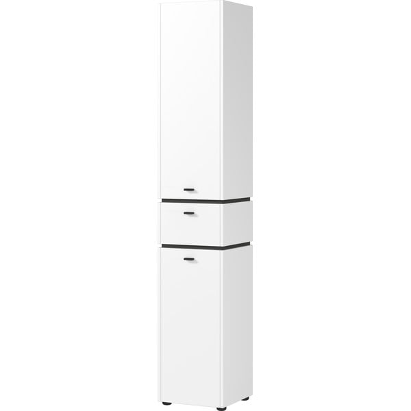 Valge kõrge vannitoakapp 34x189 cm Modesto - Germania-image-2