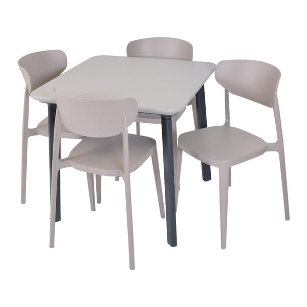 Helepruun plastikust aiatool Mare - Rojaplast-image-4