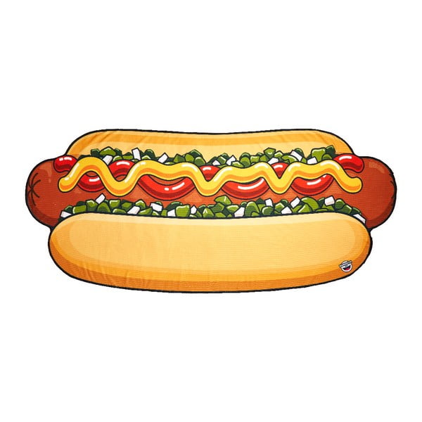 Hot dog rannatekk , 215,9 x 95,5 cm - Big Mouth Inc.