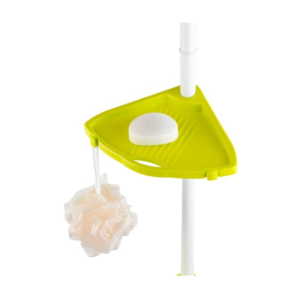 Žlutá teleskopická police do sprchy Wenko Compact-image-2