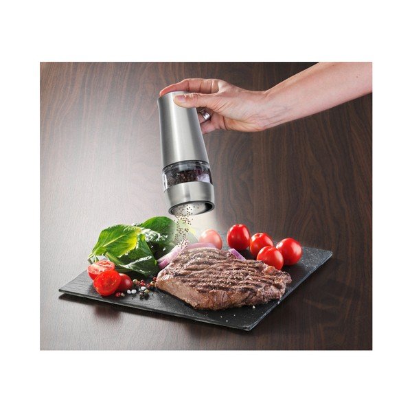 Kahekordne soola- ja pipraveski hõbedast Mill - Wenko-image-2